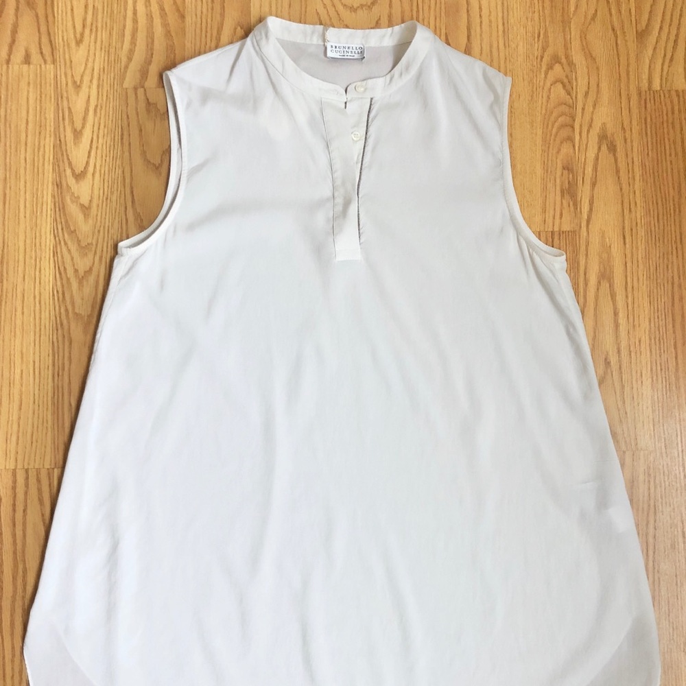 Brunello Cucinelli Silk Blouse (size S)